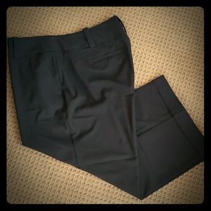 Lane Bryant wide leg cuffed stretch trouser 24 srt